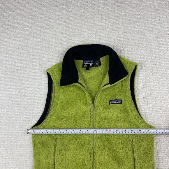 Vintage Patagonia R Regulator Polartec Green Fleece Vest Men Sz XS USA Read* - Picture 14 of 16